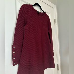 Alfani Women’s Dressy Sweater with Glitter Detail Medium- Maternity friendly.